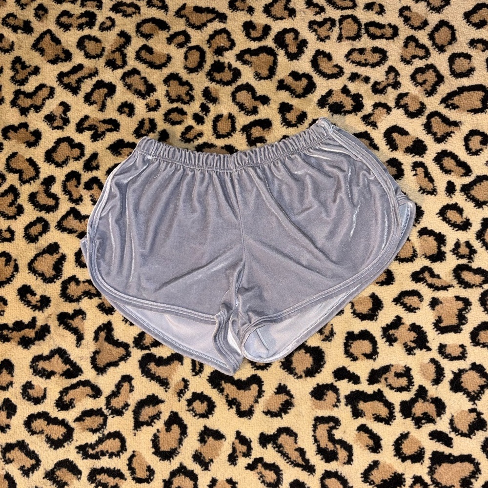Brandy Melville velvet shorts